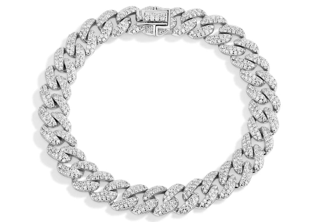 Moissanite Cuba Chain