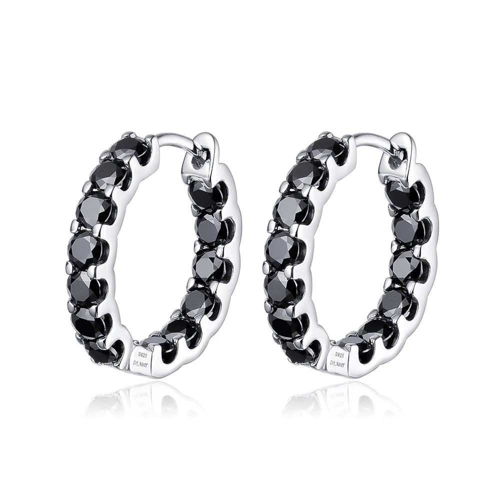 2.6ct Moissanite Earring Hoops