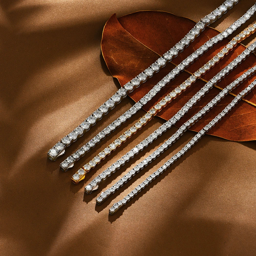 White Gold Tennis Bracelet